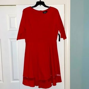 Lulus red dress
